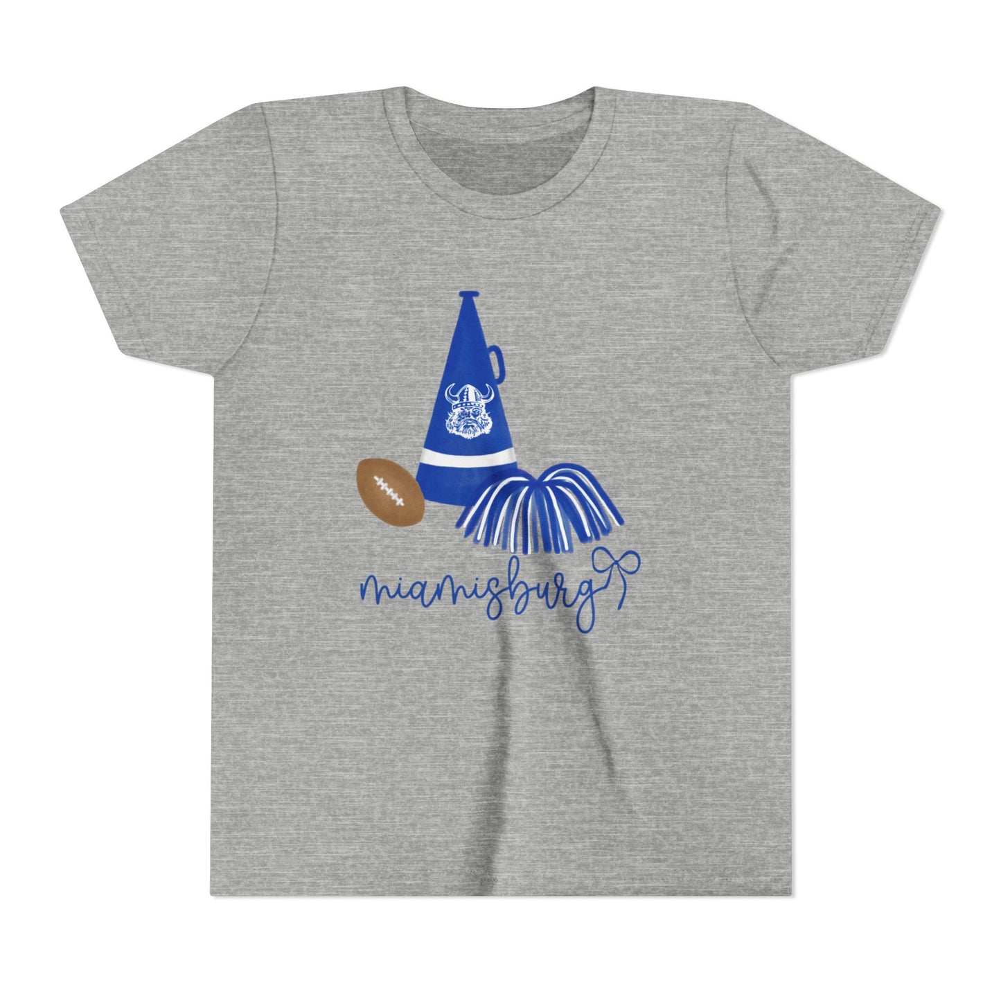 Water Color Cheer Youth Short Sleeve Tee