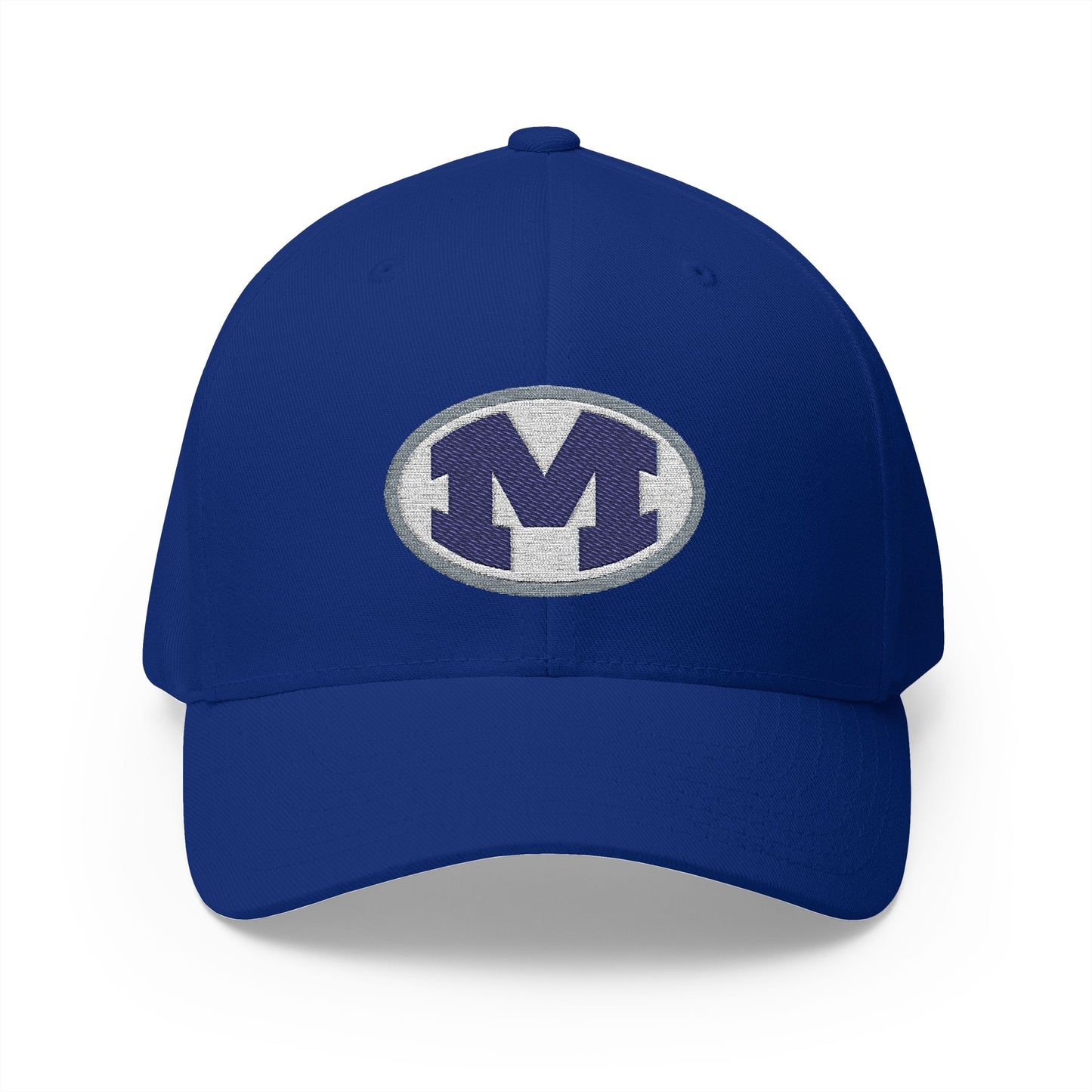 Embroidered Closed-Back M Hat