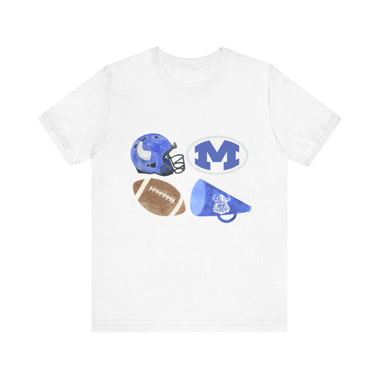 Water Color Game Day Tee