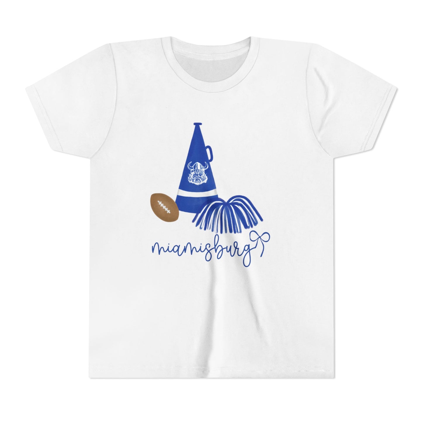 Water Color Cheer Youth Short Sleeve Tee