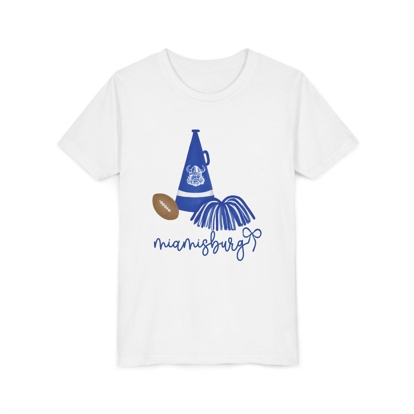 Water Color Cheer Youth Short Sleeve Tee