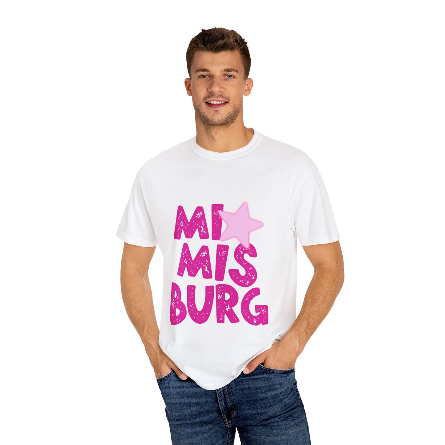 Pink Star City Tee