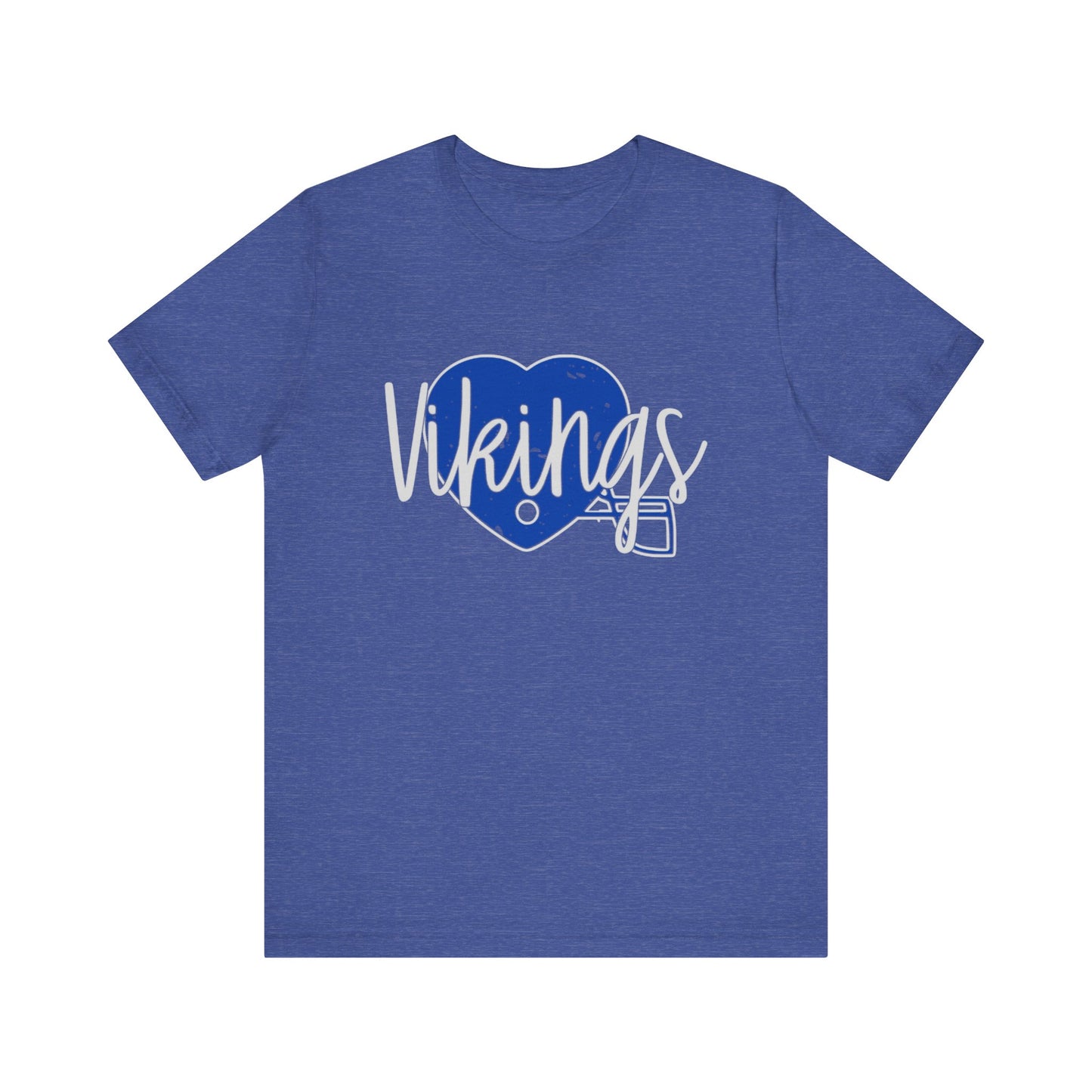 Vikings Heart Helmet Shirt