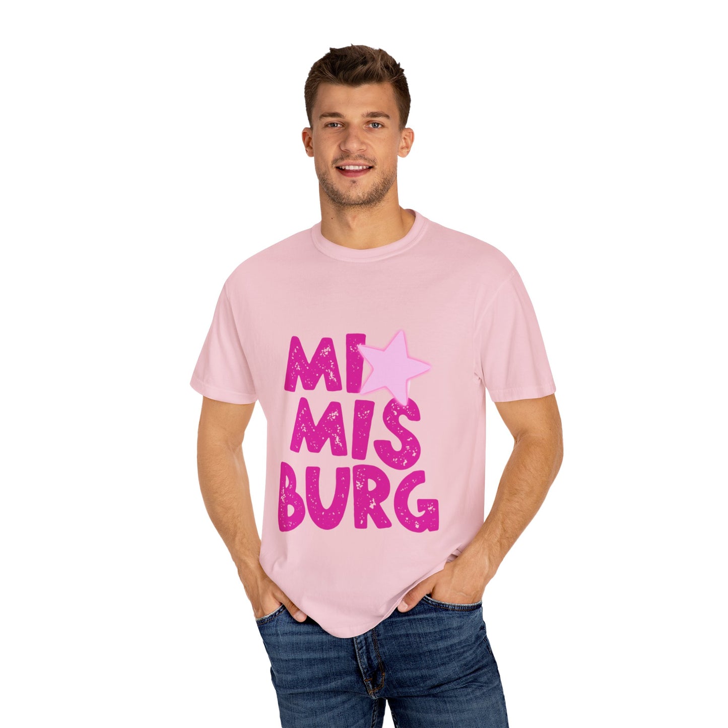 Pink Star City Tee