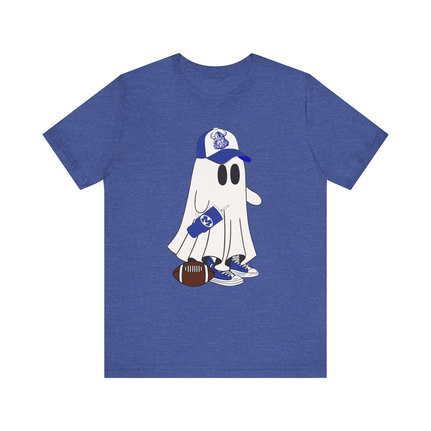 Ghost Football Fan Unisex Tee