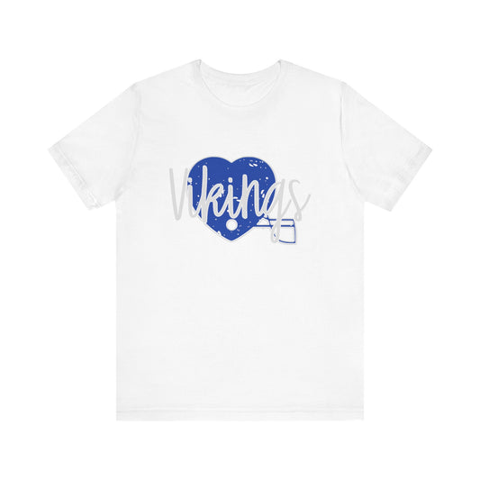 Vikings Heart Helmet Shirt