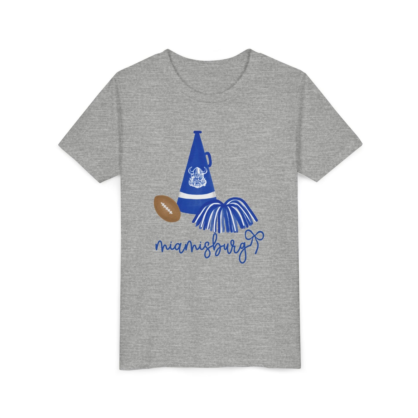 Water Color Cheer Youth Short Sleeve Tee