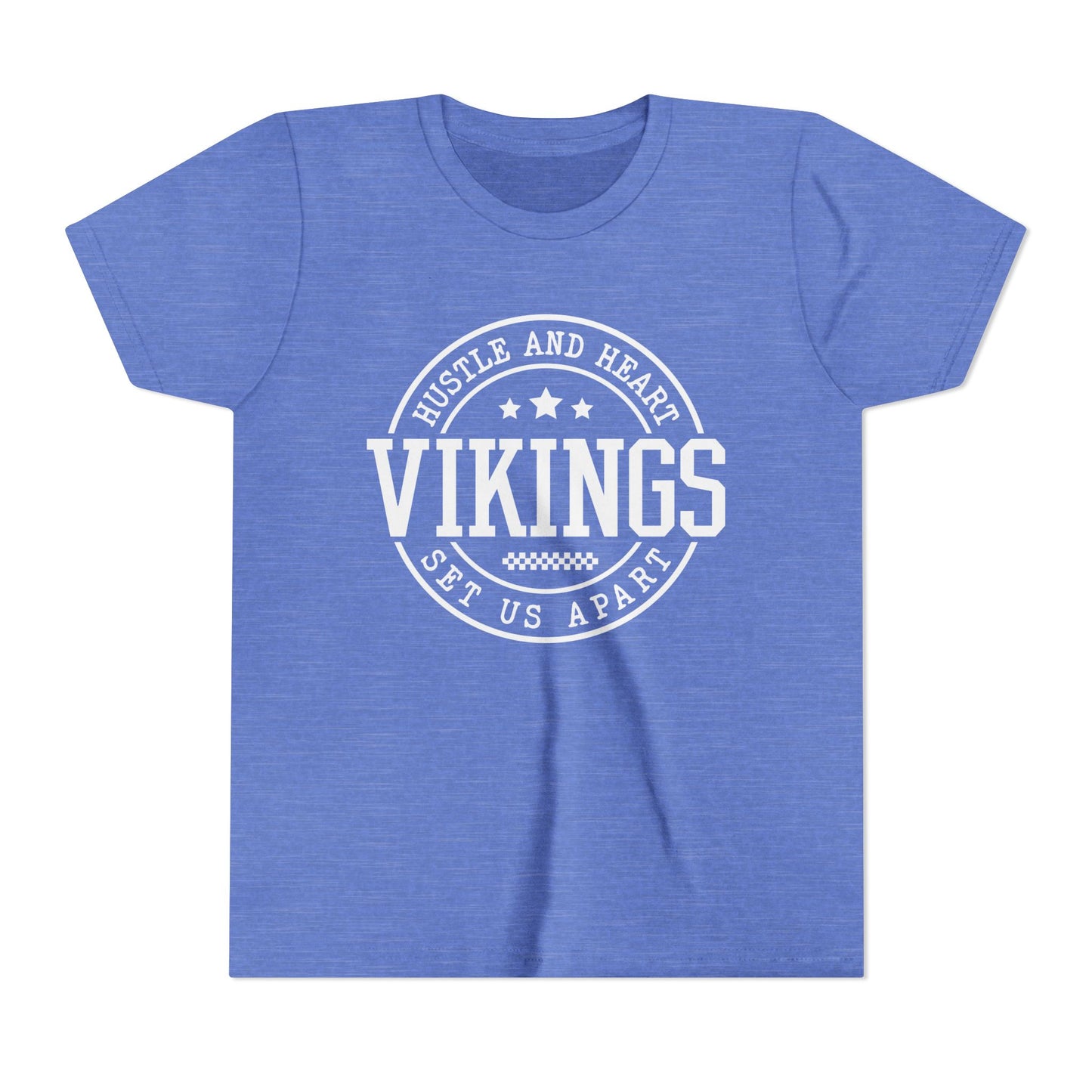 Hustle and Heart Youth Short Sleeve Tee