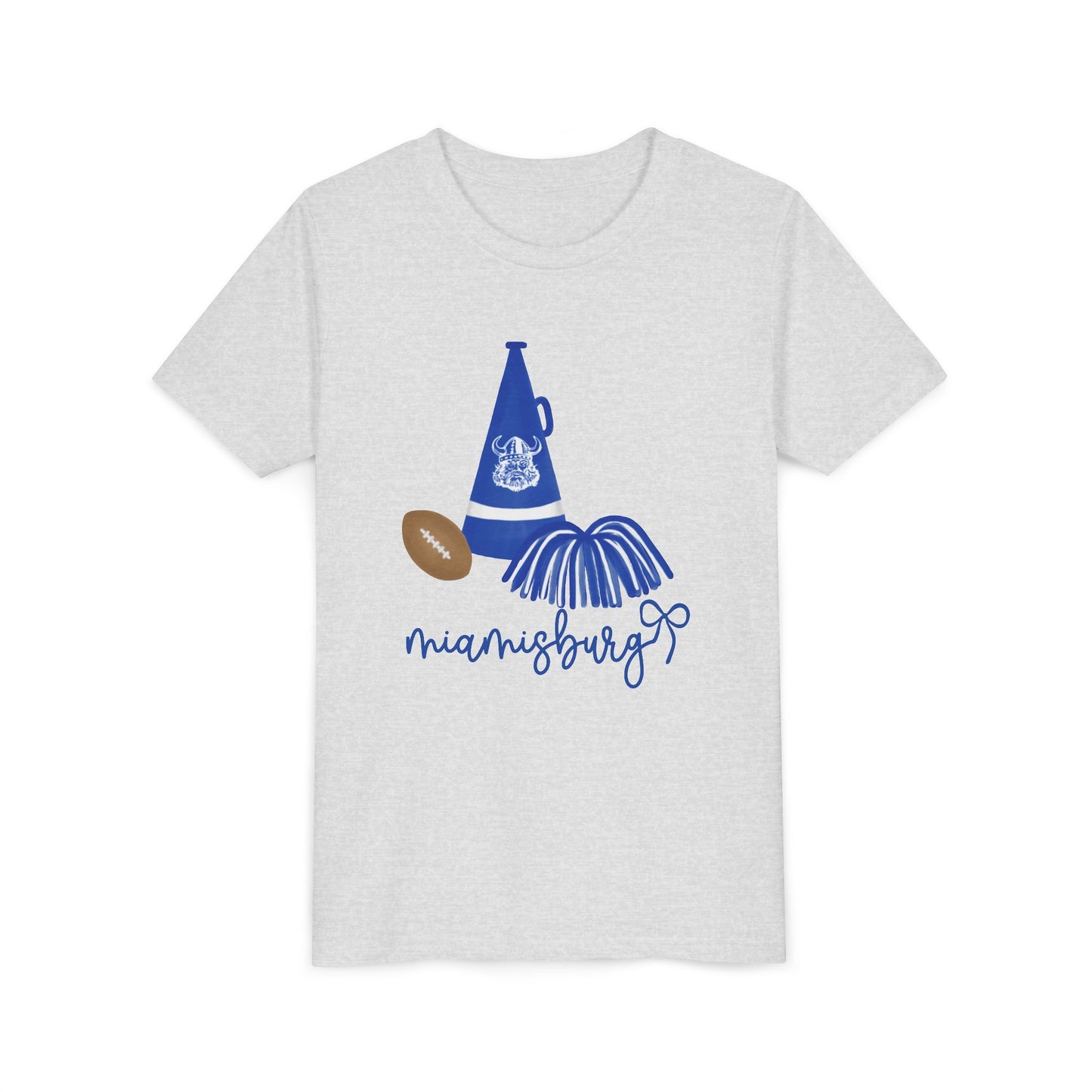Water Color Cheer Youth Short Sleeve Tee