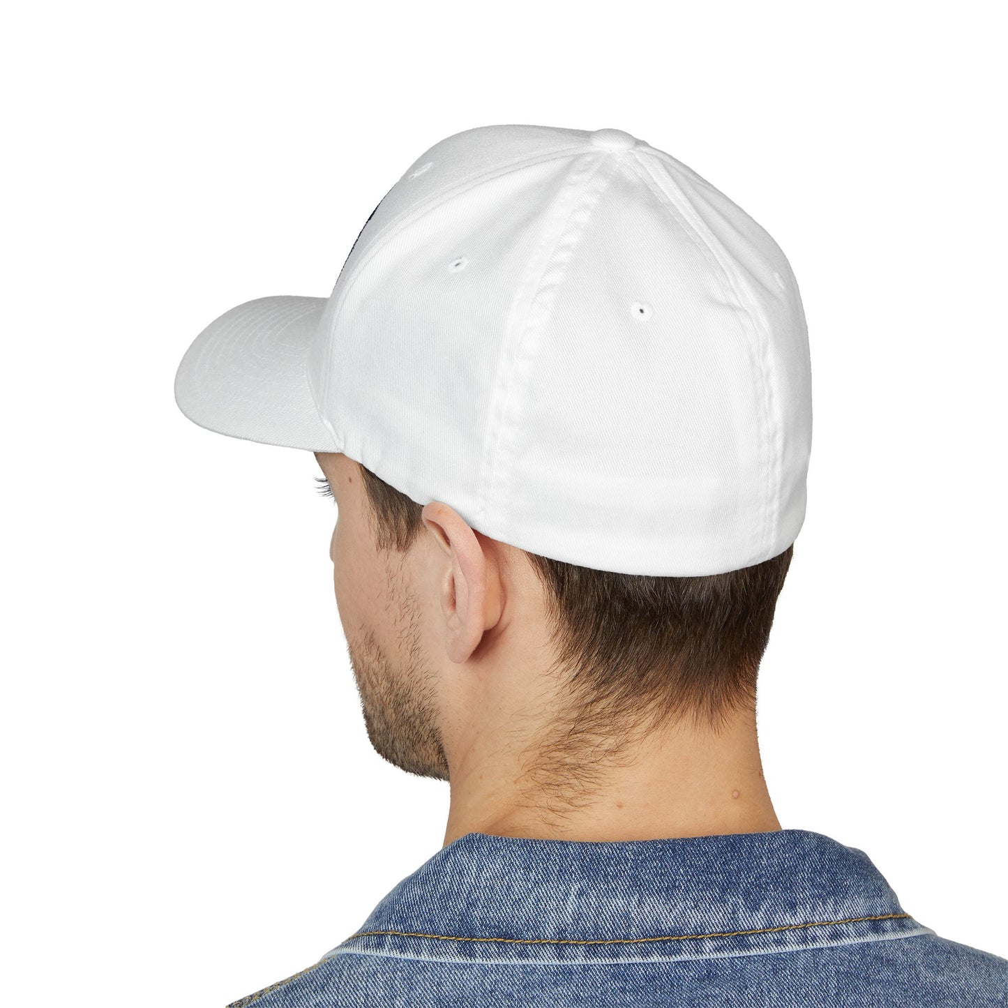 Embroidered Closed-Back M Hat