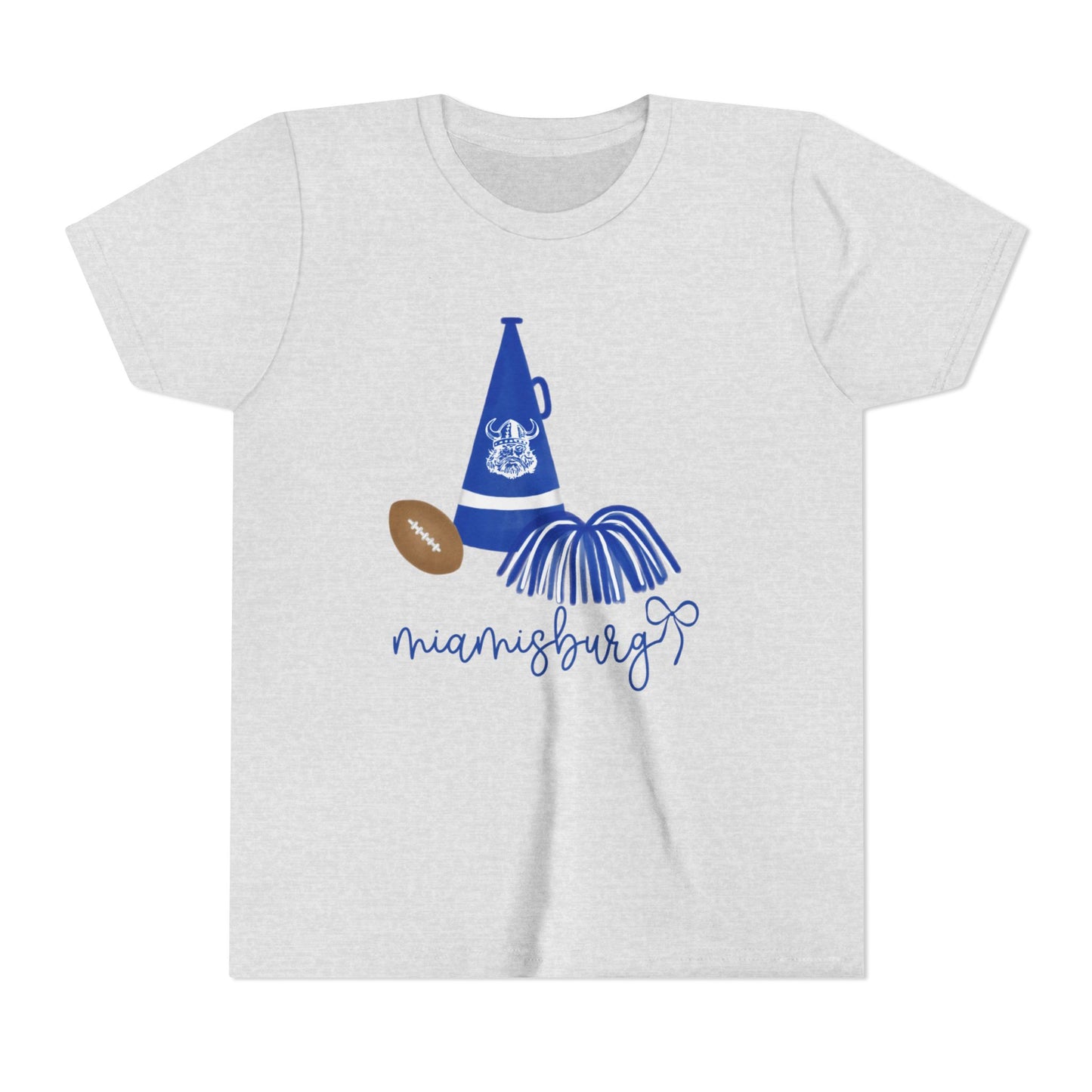 Water Color Cheer Youth Short Sleeve Tee