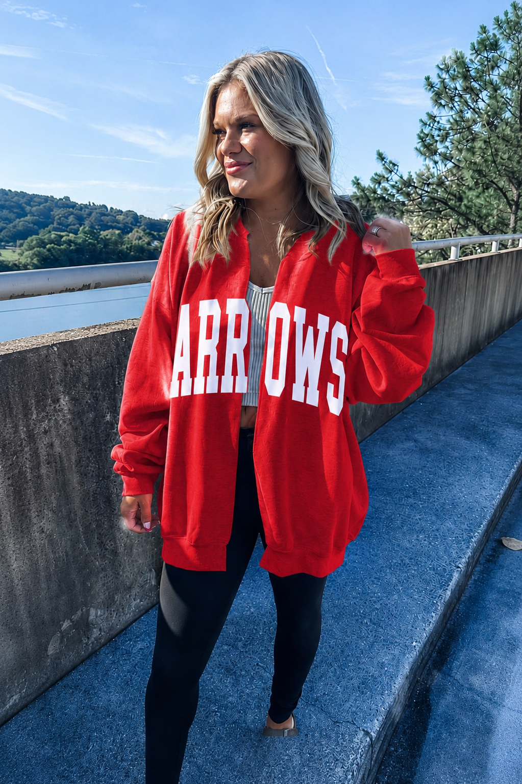 ARROWS Raw Split Sweatshirt