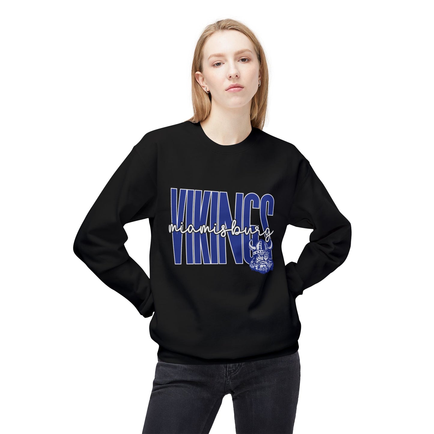 Miamisburg Vikings Fight Song Crewneck Sweatshirt – School Spirit Football Fan Gear