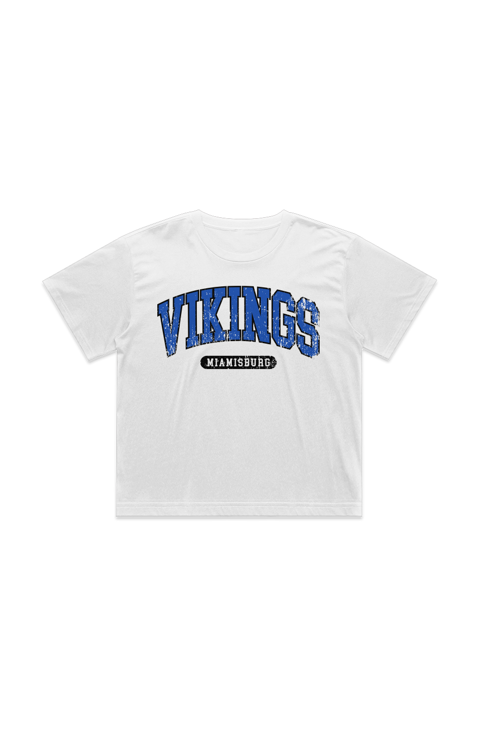 Vikings distressed Martina Crop Tee