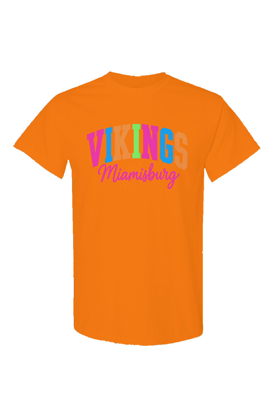 Neon Viking block T Shirts